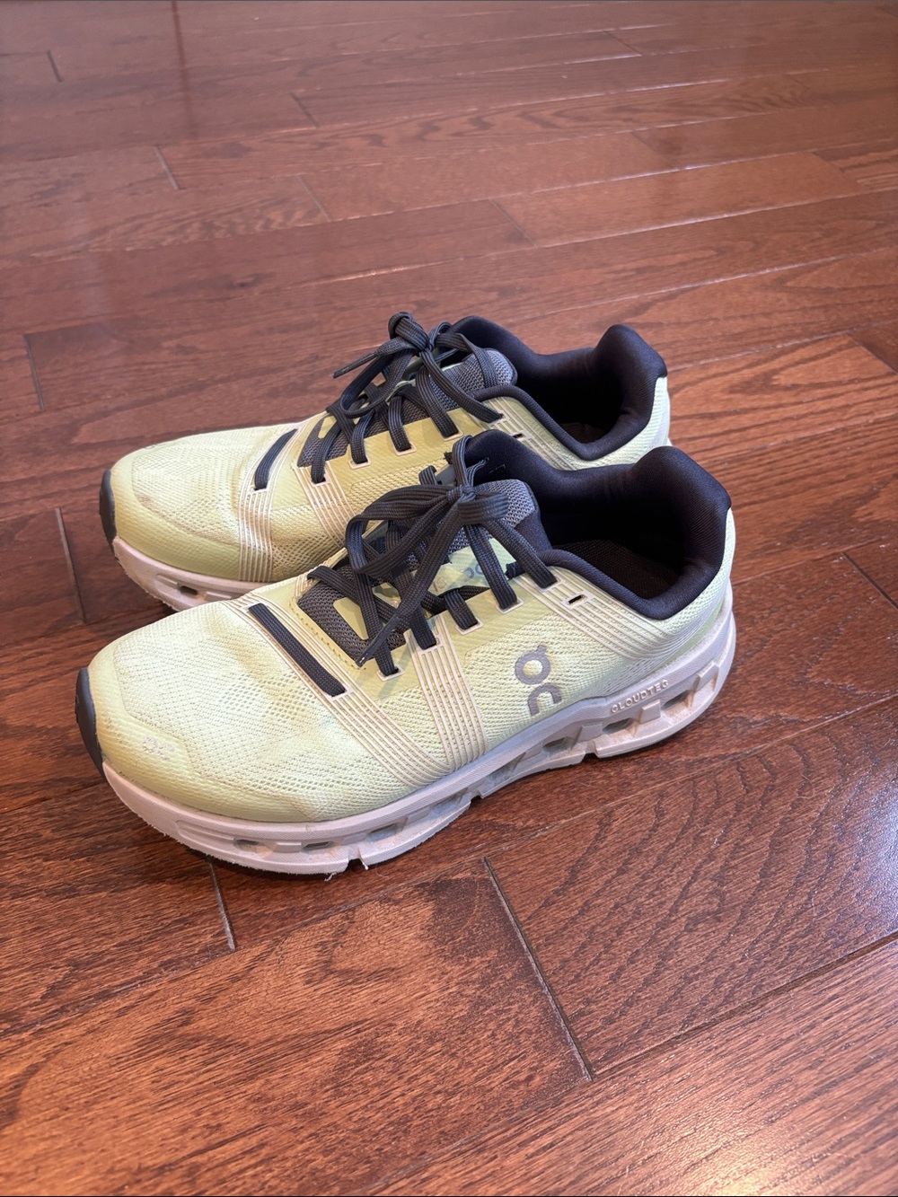 On Running Women's Cloudswift Athletic Shoes in Light Yellow